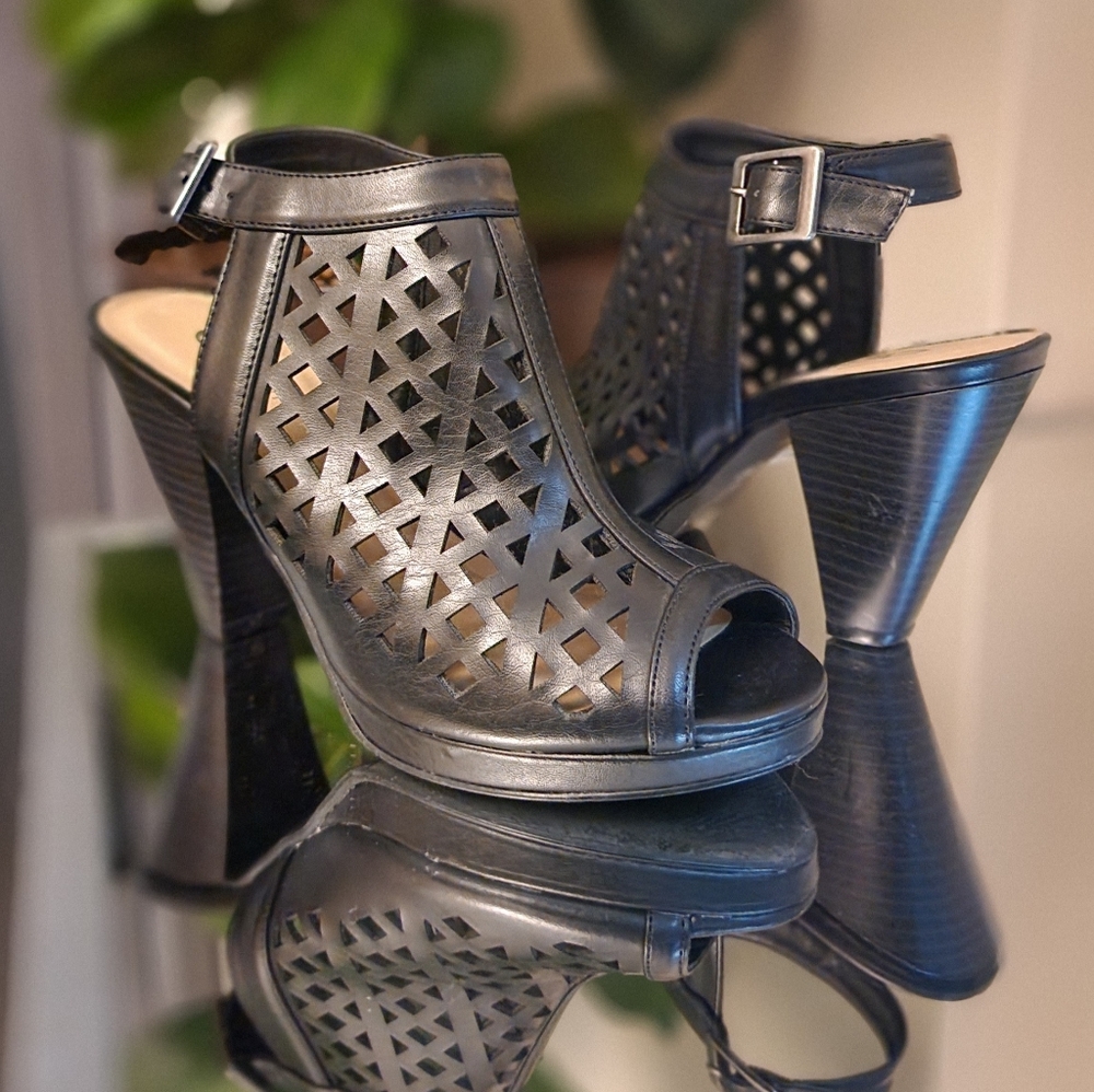 Black High Heels Womens